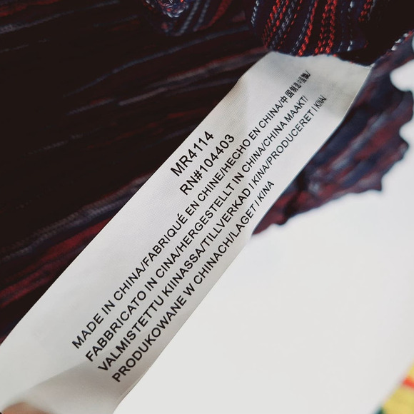 Moon River Smocked Tiered Off Shoulder Mini Dress XS Peasant Red White Blue Boho - Picture 7 of 11